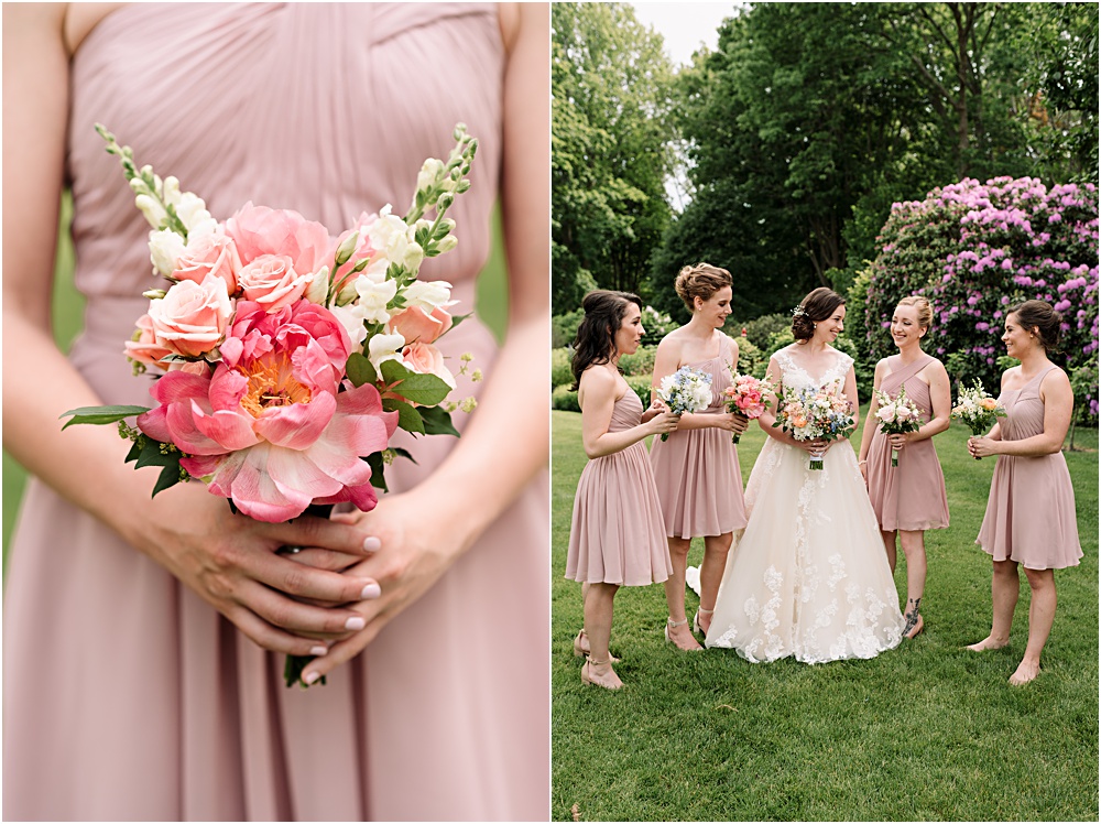 bridesmaid-bouquet photo by Lisa Frechette Photography