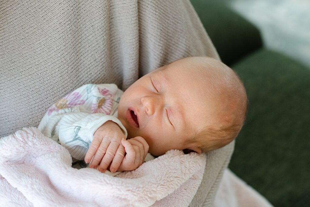 Newborn portrait in RI